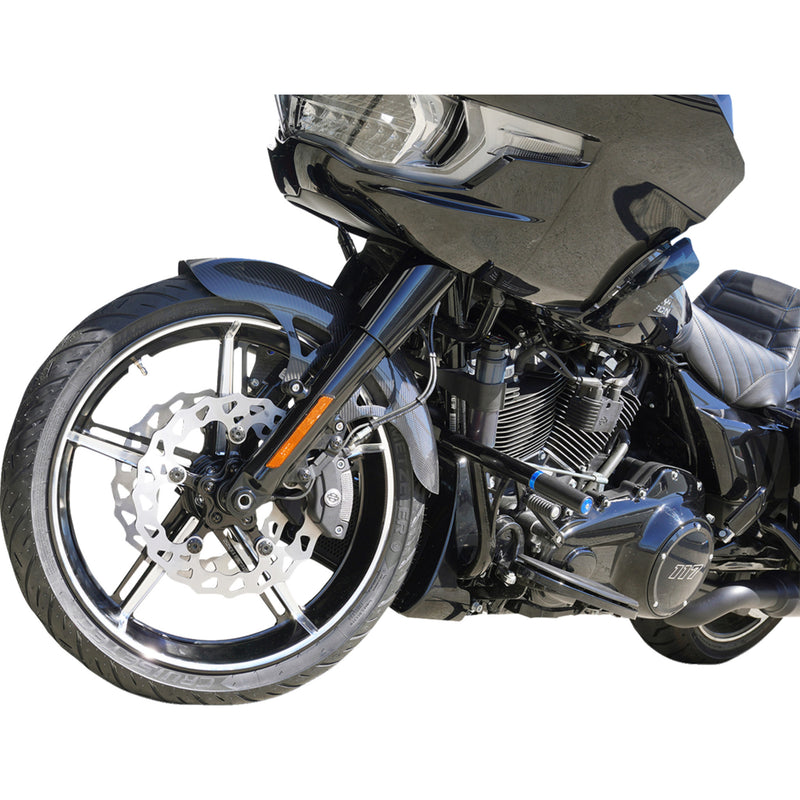 Arlen Ness Factory 24 Front Wheel Kit Black Contrast Cut 21x3.5 - 91-654 For Harley Motorcycles 2024-2026