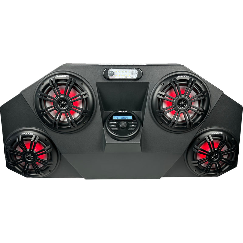 Hoppe Industries Speaker And Amplifier Kit - HPEL-1004 Honda Talon 2019-2025