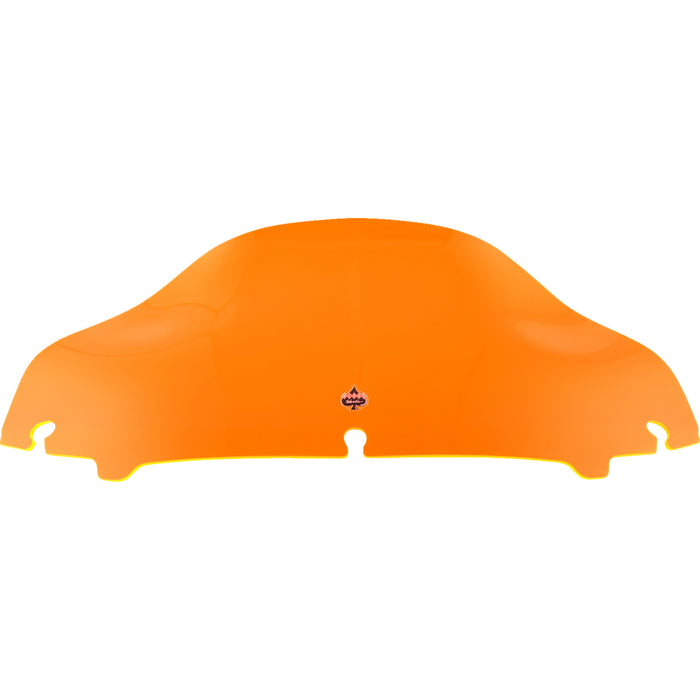 KLOCK WERKS 2310-0738 KWW-01-0643 Ice Kolor Flare™ Windshield - 6.5" - Orange Ice - FLH