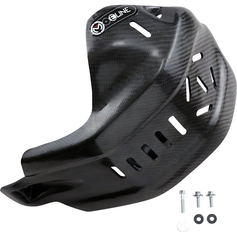 MOOSE OFFROAD 0506-1269 HSP25018 Carbon Fiber Skid Plate honda
