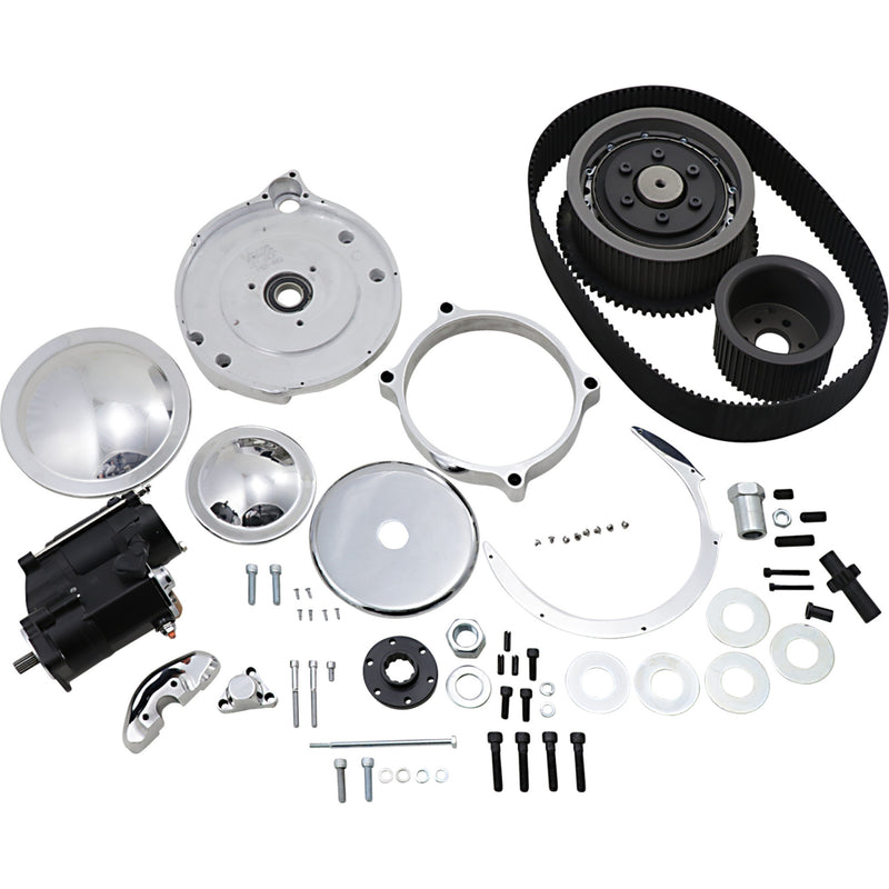 BELT DRIVES LTD. 1120-0418 SHS-630ST 3" Shorty Belt Drive Kit 3" Belt Drive Kit with Starter