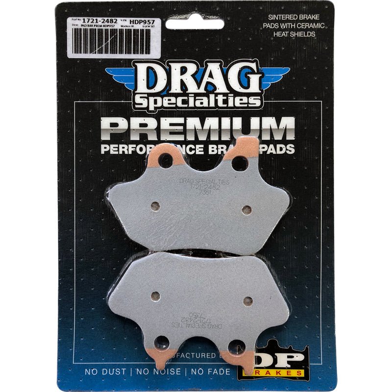 Drag Specialties Brake Pad - 1721-2482 For Harley Motorcycles 2005-2007