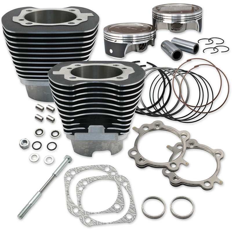 S&S Cycle Big Bore Cylinder Kit - 910-0324 For Harley Motorcycles 1999-2017