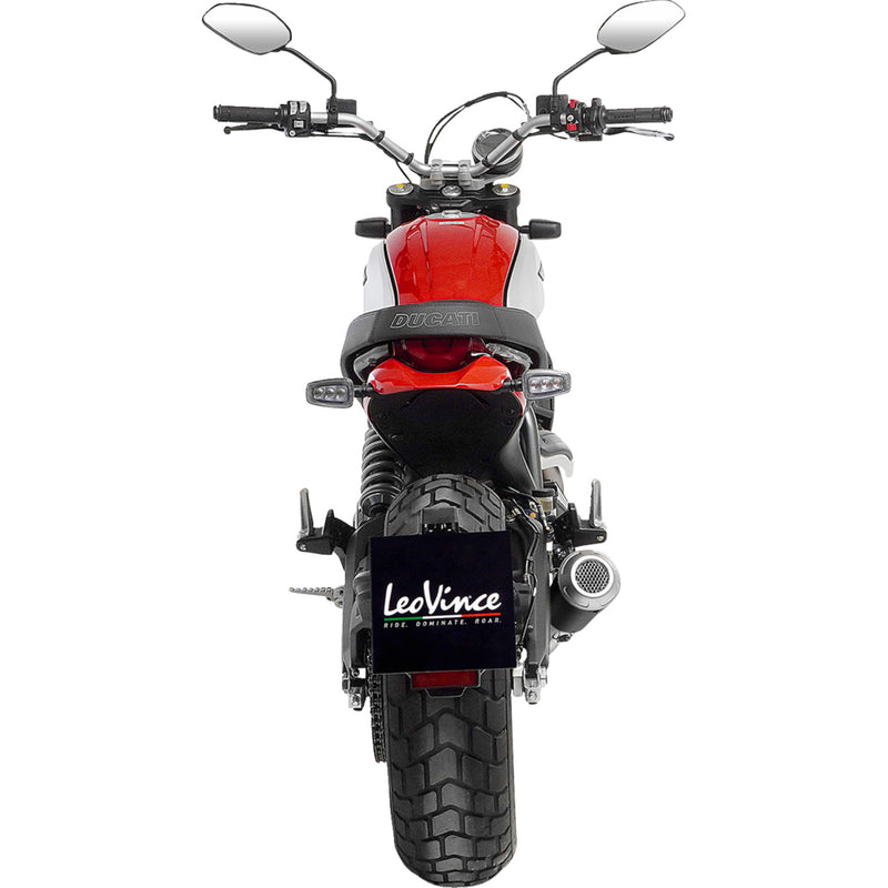 Leovince LV-10 Carbon Muffler - 15250CU Ducati Scrambler Icon / Scrambler Icon Dark / Scrambler Nightshift / Scrambler Urban Motard 2021-2022
