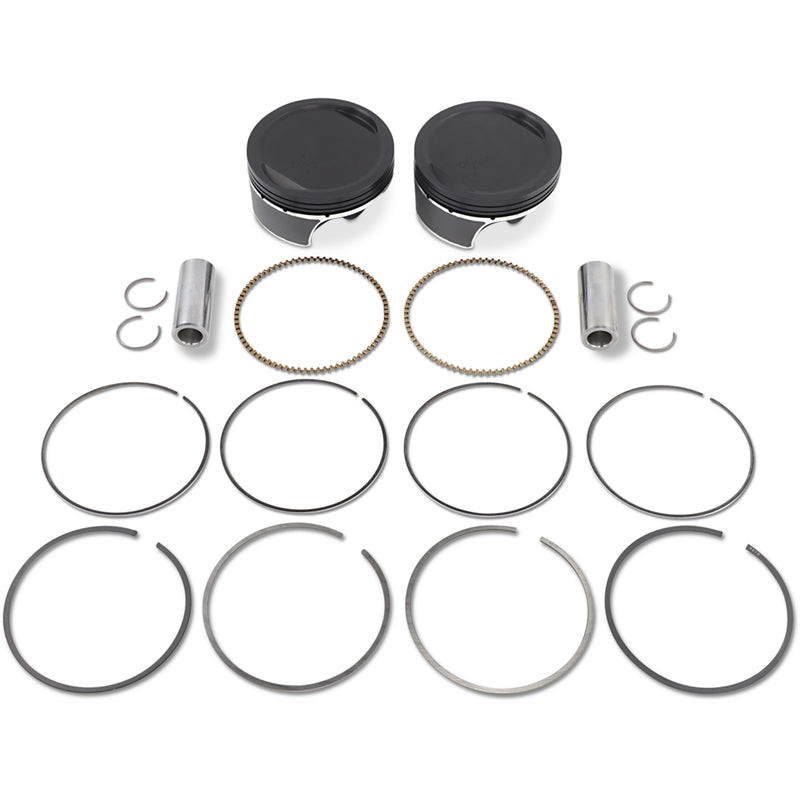 Wiseco Black Edition™ Piston Kit - K2789 For Harley Motorcycles 2007-2017