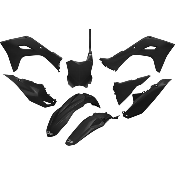 UFO 1403-3995 KAKIT231@001 Restyled Complete Body Kit Restyled Body Kit - Black - Kawasaki - KX 450