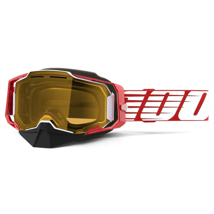 100 snowmobile goggles Armega Snowmobile Goggle Blue W/ Blue Mirror Lens