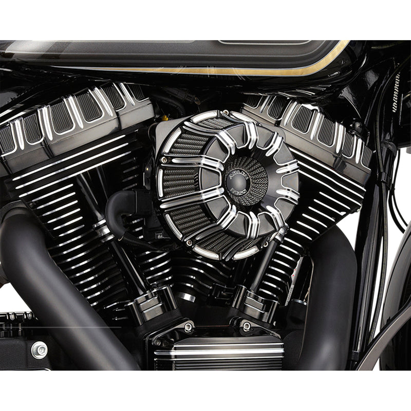 Arlen Ness Inverted Series 10 Gauge Air Cleaner - 18-941 For Harley Motorcycles 2008-2017