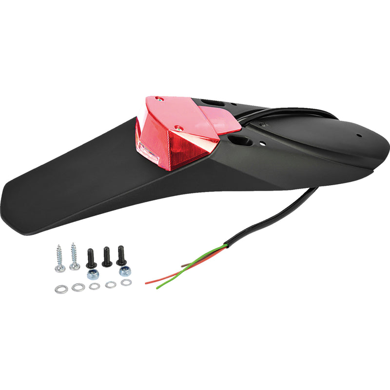 POLISPORT 2010-1586 8563000001 Taillight Spoiler Taillight - Black