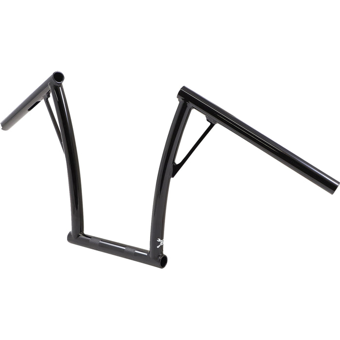 BURLY BRAND 0601-5952 B12-7009B Viejo Handlebar - 13" - Black