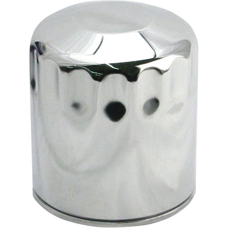S&S Cycle Oil Filter Chrome - 31-4104A For Harley Motorcycles 1999-2026