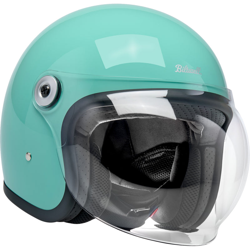 BILTWELL Tahoe™ Solid Helmet - Gloss Mint Julep