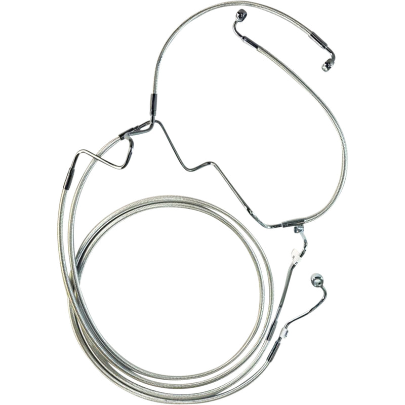 Magnum Shielding Designer Series Brake Line - AS370162 For Harley Touring 2014-2023