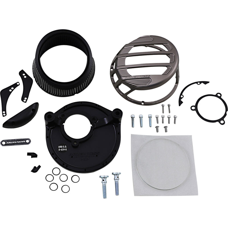 Arlen Ness Side Kick Breather Air Cleaner - 81-308 For Harley Motorcycles 2017-2025