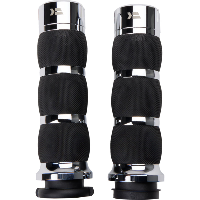 KHROME WERKS 0630-3078 500195 CUSTOM GRIPS Air Klassic TBW 2008+ H-D Touring+Softail with ETC