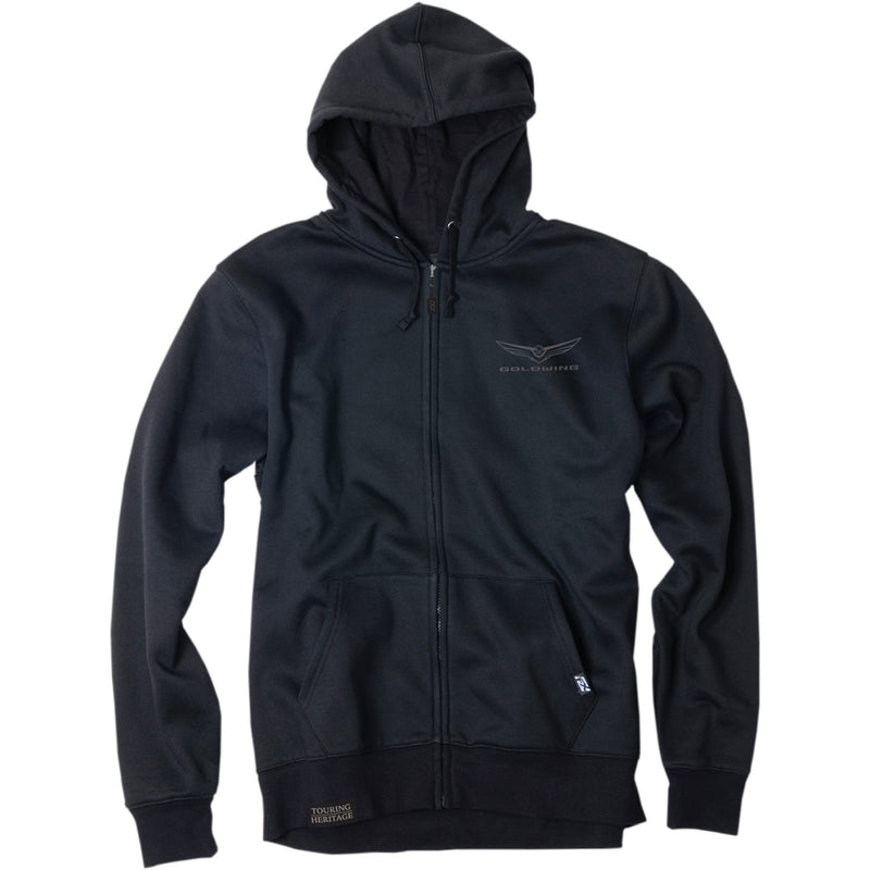 FACTORY EFFEX Goldwing Burst Zip Hoodie Black
