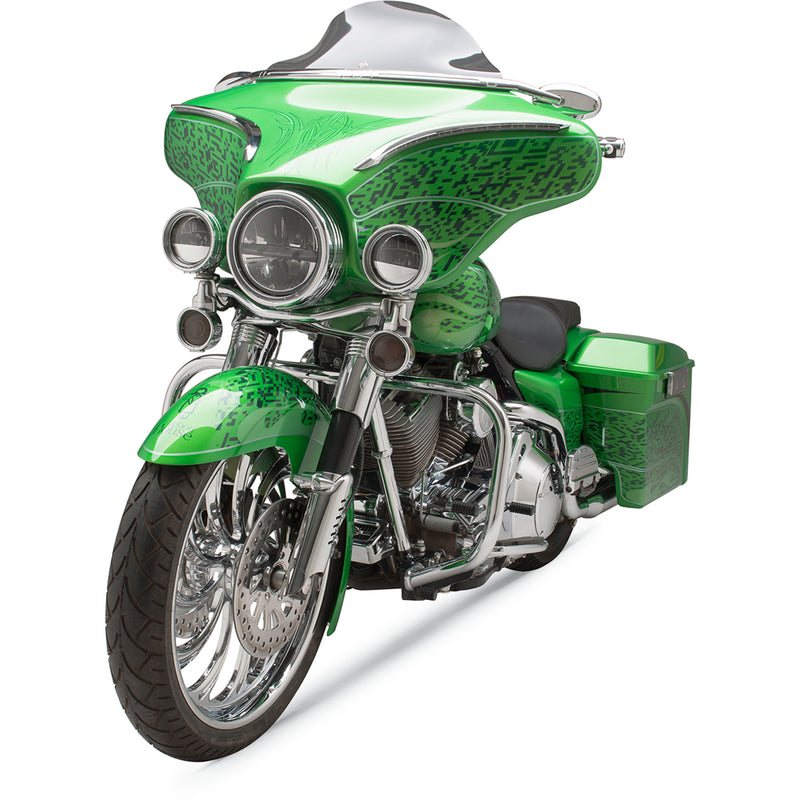 Klock Werks Flare Windshield - KWW-01-0199 For Harley Touring 1996-2013