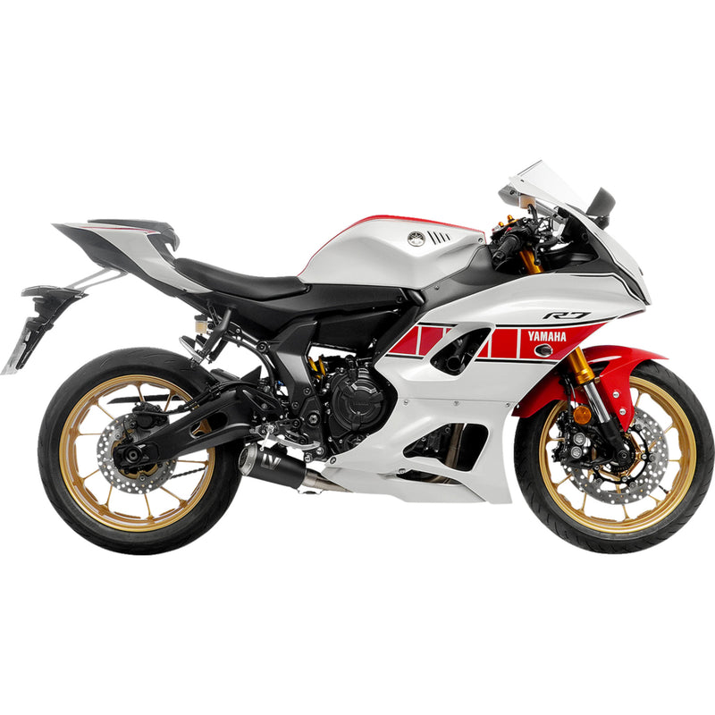 LEOVINCE 1810-3288 15272BU 2-into-1 LV-10 Exhaust System black - yamaha 700