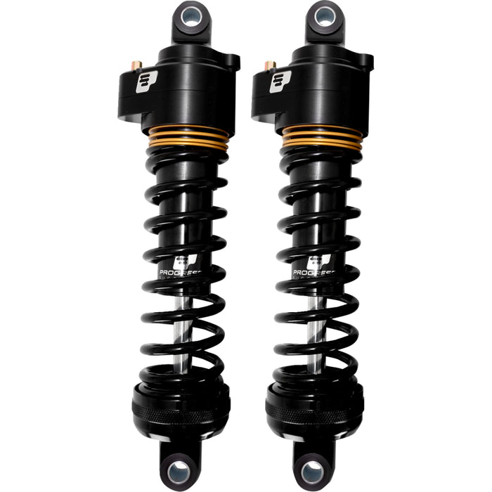 PROGRESSIVE SUSPENSION 1310-2499 944-4001UL-QPS 944 Series Shock - Ultra Low-QPS - Standard - 12.5" - 11" Ride Height - Black/Gold