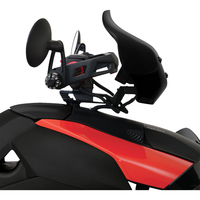 SHOW CHROME 2312-1092 20-403DT Covert Windshield dark opaque - ryker