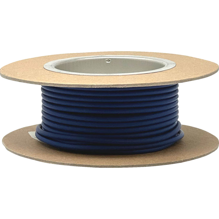 NAMZ 2120-1290 NGWR-612 Bare-Copper GXL Hook-Up Wire 25' GXL Wire Spool - 12 Gauge - Blue