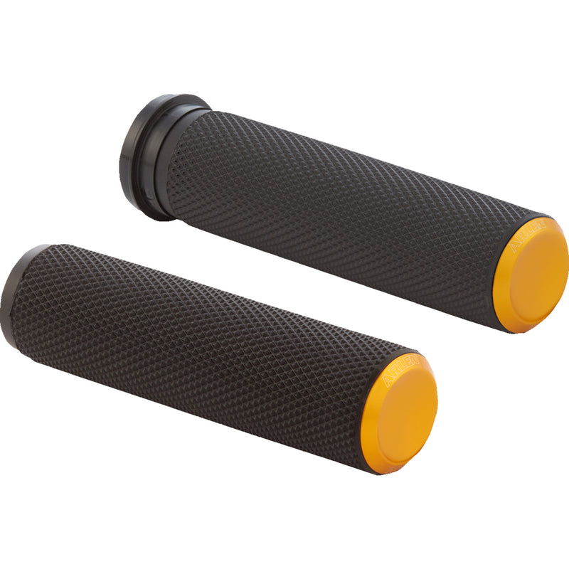 Arlen Ness Knurled Grips - 07-347 For Harley Motorcycles 2008-2025