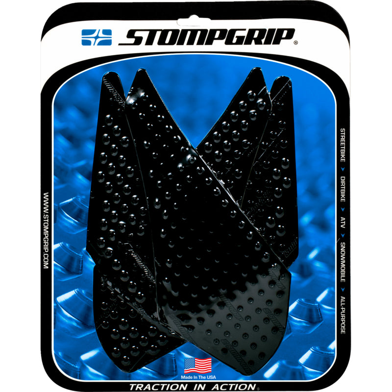 STOMPGRIP 4320-1065 55-10-0006B Volcano Profile Traction Pad Tank Kit Traction Kit - Black - Yamaha