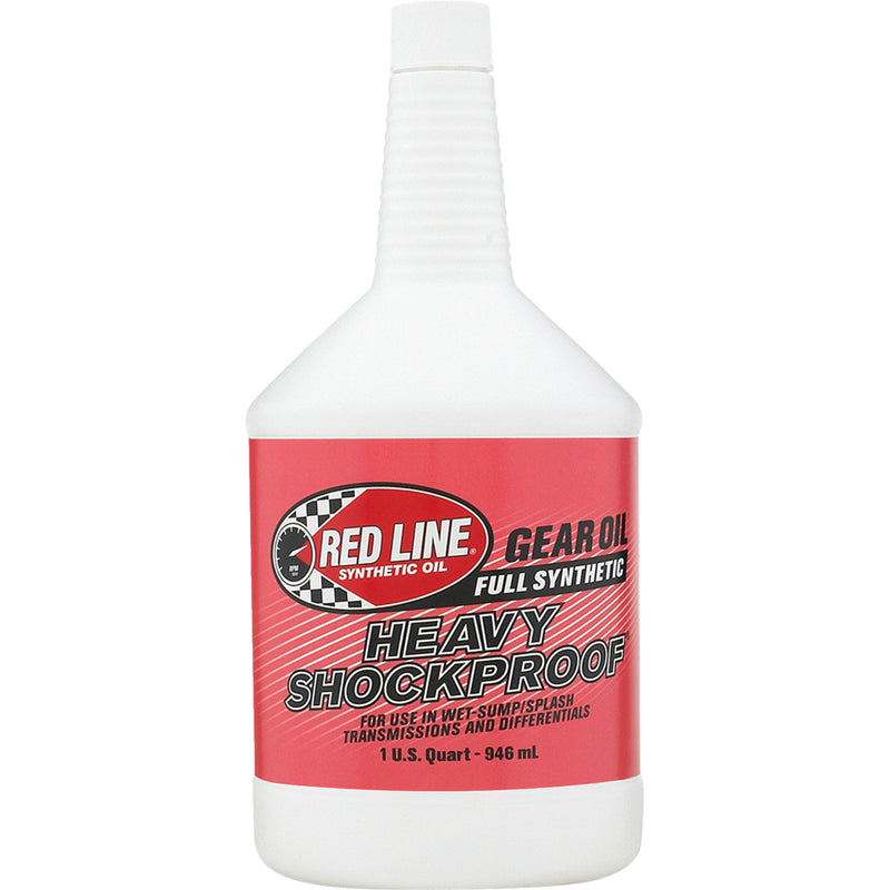 RED LINE SYNTHETIC OIL 3608-0043 58204 Heavy Shockproof Gear Oil 1 quart