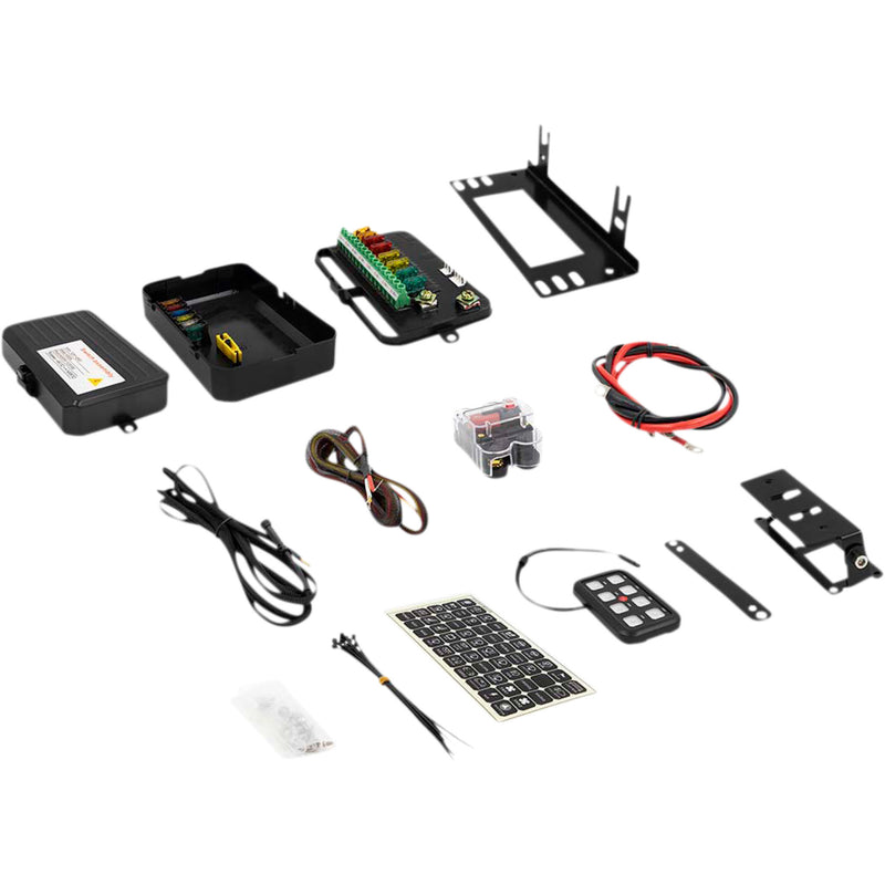 SADDLE TRAMP 0616-0376 HE-SWP8 Universal 8 Gang Switch Panel System On/Off Switch Panel - Universal