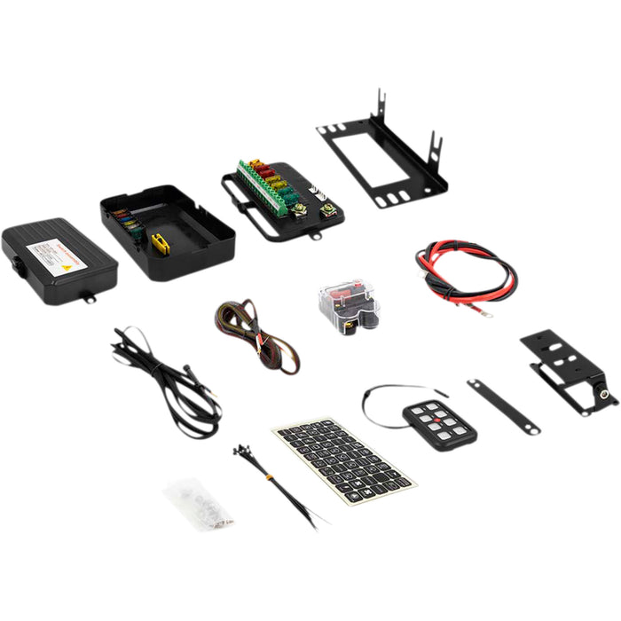 SADDLE TRAMP 0616-0376 HE-SWP8 Universal 8 Gang Switch Panel System On/Off Switch Panel - Universal