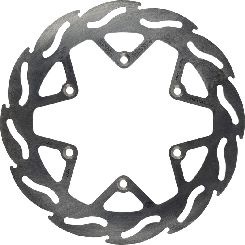 Moto-Master Flame Brake Rotor - 110264-PU Kawasaki Dirt Bikes 1990-2000