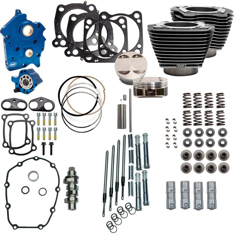 S&S Cycle Performance Kit Power Package - 310-1107D For Harley Touring 2017-2026