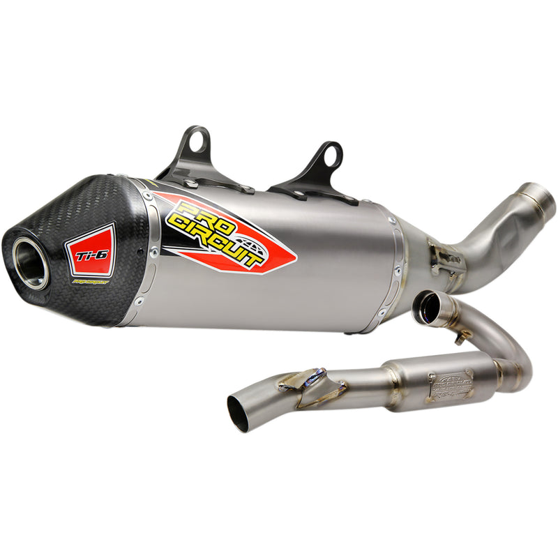 Pro Circuit Ti-6 Single Canister Exhaust System - 0351935F KTM SX-F 350 / XC-F 350 2019-2022