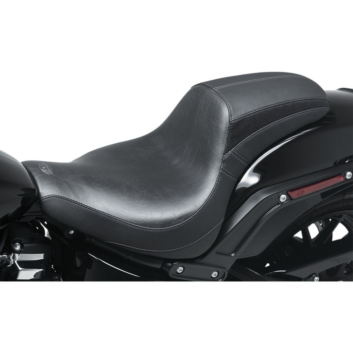 MUSTANG 0802-1092 75709 Tripper Fastback™ Seat - Tripper™ Fastback - Smooth - Black - FXFB