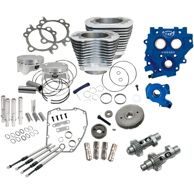 S&S Cycle Power Package Performance Kit - 330-0667 For Harley Motorcycles 2007-2017