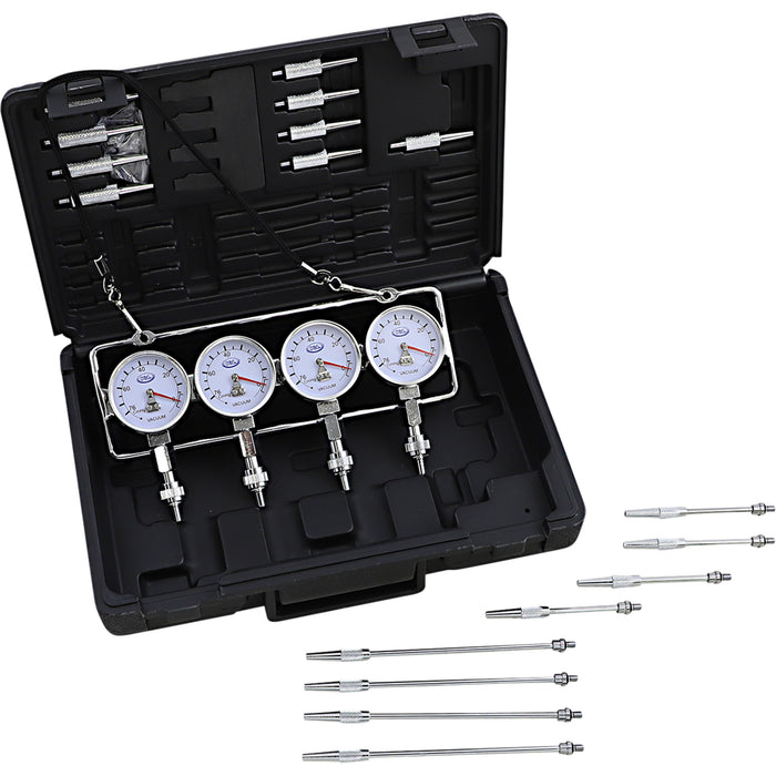 K&L SUPPLY 3804-0026 35-3019 Deluxe Vacuum Gauge Set Vacuum Gauge Set - Fuel Pressure - Deluxe
