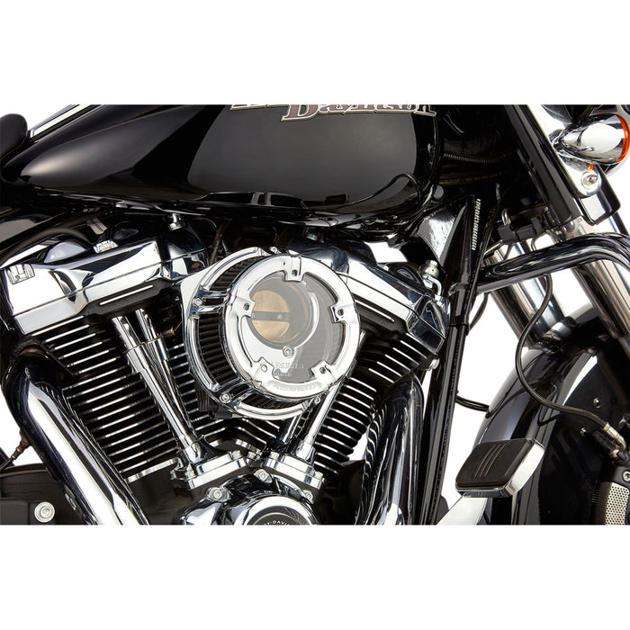 ARLEN NESS 1010-2377 18-970 Method™ Clear Series Sucker Air Cleaner - Chrome - M8