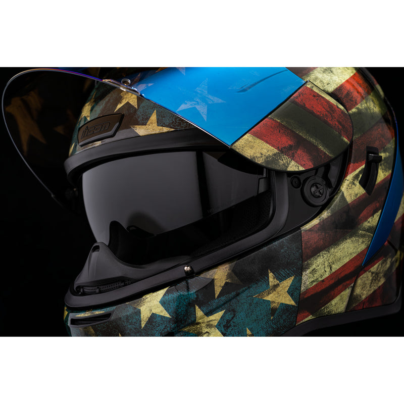 ICON 0101-14785 Airform™ Old Glory Helmet Airform™ Helmet - Old Glory - Large