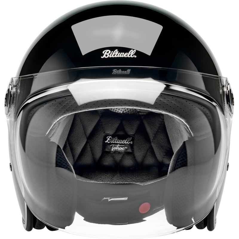 BILTWELL Tahoe™ Solid Helmet - Gloss Black
