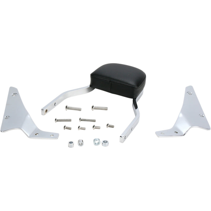 COBRA BLV24650 02-4650 Square Sissy Bar Kit — Mini Sissy Bar - Mini - VTX1300/1800C