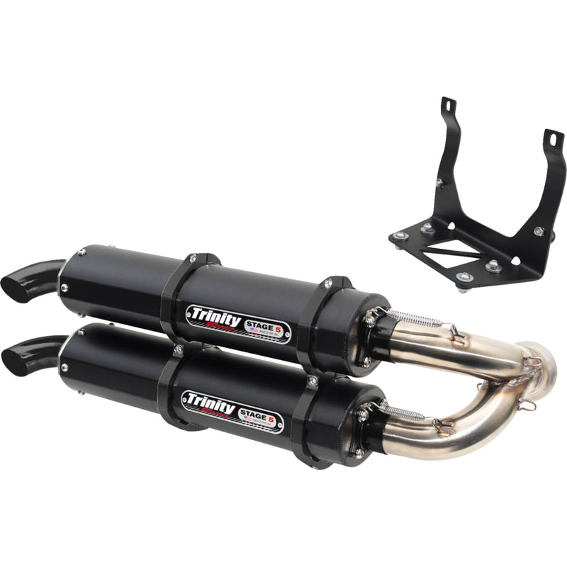 Trinity Racing Stage 5 Muffler - TR-4160S-C2 Can-Am Maverick 2017-2023