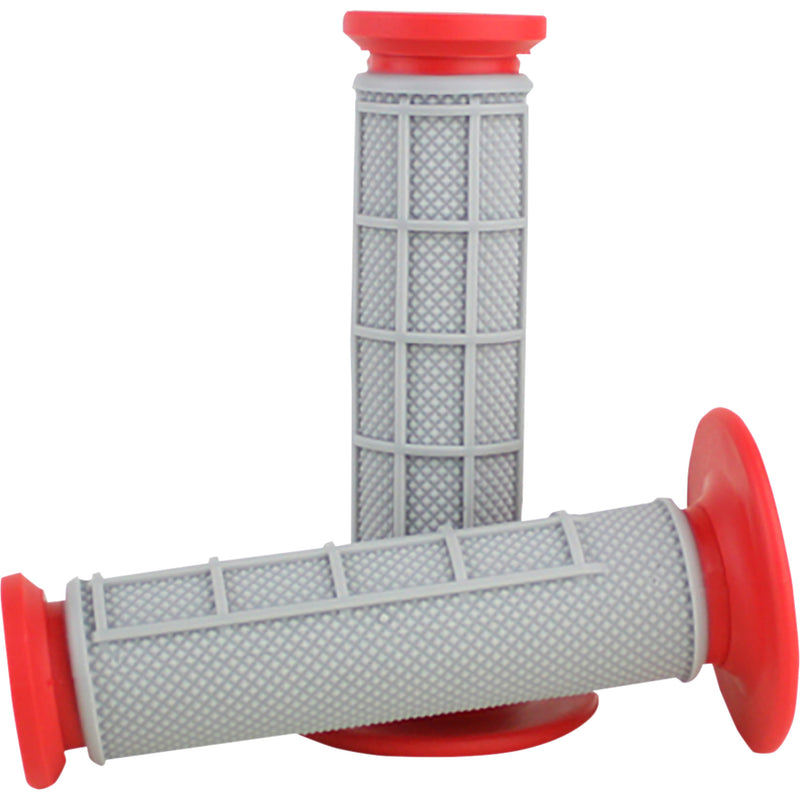 DRIVEN RACING 0630-2815 D535-RD Pro Waffle Grips Grips - Pro Waffle - Red