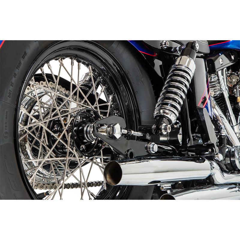DRAG SPECIALTIES 0210-0323 16" Chrome Steel Rim Rim - 40 Hole - Chrome - 16x3 - Side Rubber Valve