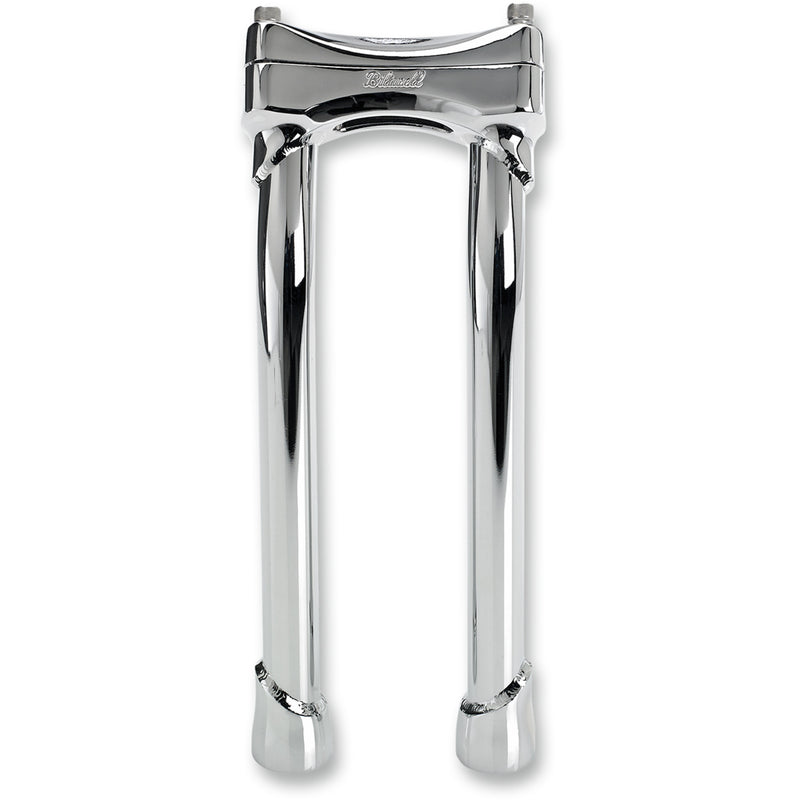 BILTWELL Murdock Handlebar Riser Risers - Pullback Chrome