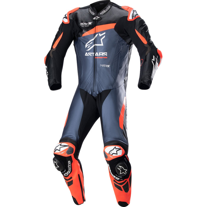 ALPINESTARS 2801-1561 3150523135750 GP Plus v4 Leather Suit black/red fluo/dark blue - us 40 / eu 50
