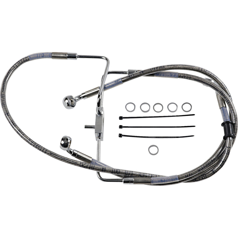 Drag Specialties Brake Line - 1741-5850 For Harley 1200 Roadster 2016-2020