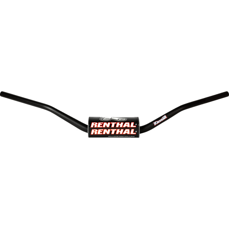 RENTHAL 0601-5727 843-01-BK Fatbar™ Handlebar — Fatbar Handlebar - 7/8" - 843 - Flat Track 130 - Black
