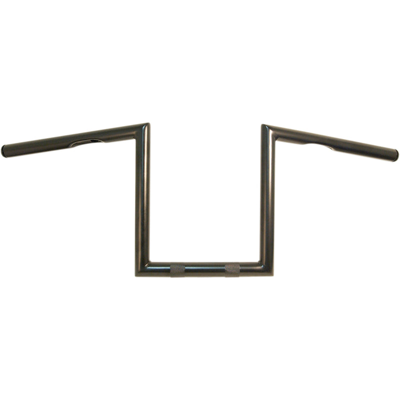 EMGO 0601-3315 07-93430B 1" Handlebar — Z-Bar Handlebar - Z-Bar - Black