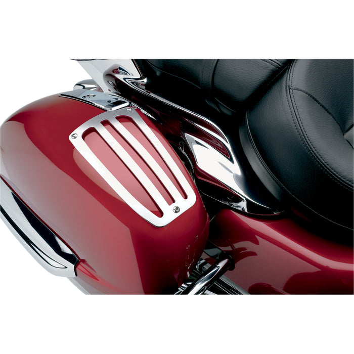 COBRA 1510-0187 02-6943 Saddlebag Lid Guards chrome