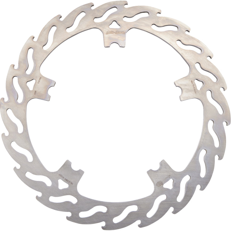 Moto-Master Flame Brake Rotor - 110765-PU For Harley Motorcycles 2006-2017